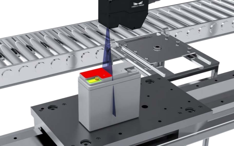 Mech-Eye 3D线激光轮廓测量仪-新能源锂电行业典型应用